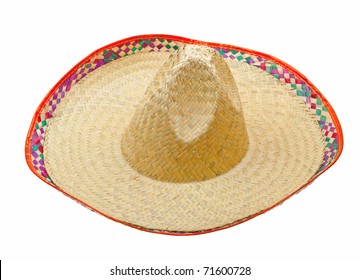 Sombrero Isolated On White Background Stock Photo 71600728 | Shutterstock