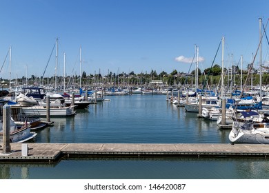 Some Boats On Squalicum Harbor, Bellingham