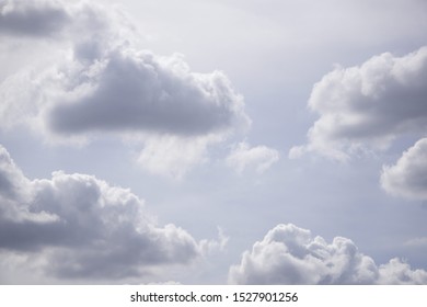 Some Cumulus Congestus Clouds Are In The Sky