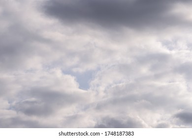 Some Cumulus Congestus Clouds Are In The Sky