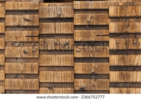 Some parts of the wooden walkway, close up, pattern background