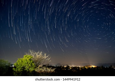 Some People Just want to watch the World Turn.
A star trail image shot near Astroport, one of India's darkest places. 