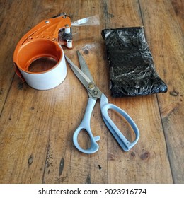 some tools on the table