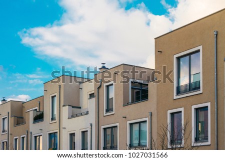 Similar – Neubau Berlin Fassade Haus