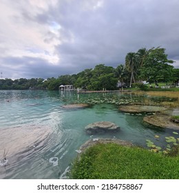 Some Views Of The Lagoon Bacalar Quintana Roo