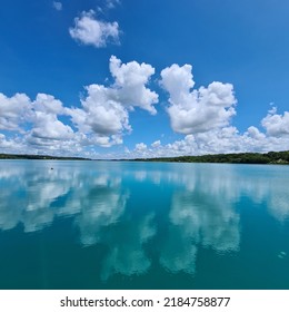 Some Views Of The Lagoon Bacalar Quintana Roo