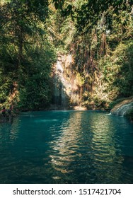 Some Waterfalls From Alegria Region, Cebú, Philippines.