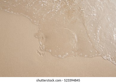 Some waves on the beach