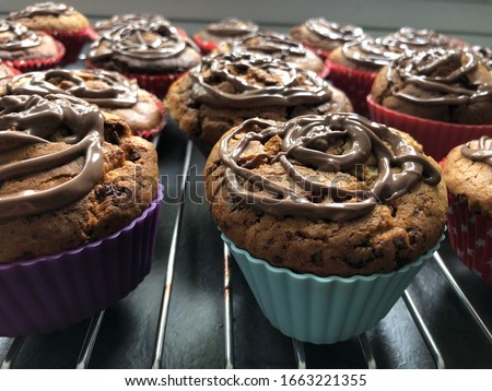 some yummy chololate chip muffins