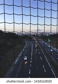 Someone Looking Out From Behind Bars