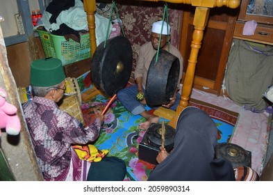 Someone Is Playing Traditional Musical Instruments, Drums And Gamelan Samarinda October 18, 2021