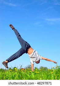 Somersault On The Summer Meadow