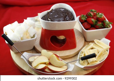 Something Different For Valentines Day Chocolate Fondue For Two