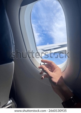 Somewhere above the clouds,
I realized…
this ring doesn’t just circle my finger,
it wraps around everything I feel for you.
