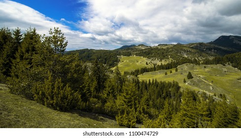 somewhere in the mountains