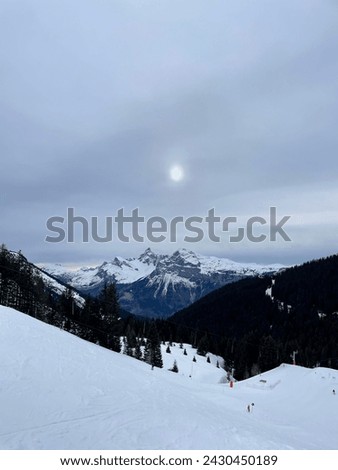 Sommet Alpes du Nord, Paysage montagne 