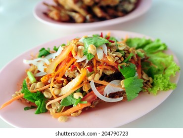 Somtum Or Thai Papaya Salad