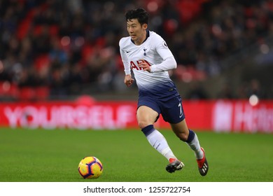 Son Heung-Min Of Tottenham Hotspur - Tottenham Hotspur V Southampton, Premier League, Wembley Stadium, London (Wembley) - 5th December 2018