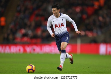 Son Heung-Min Of Tottenham Hotspur - Tottenham Hotspur V Southampton, Premier League, Wembley Stadium, London (Wembley) - 5th December 2018
