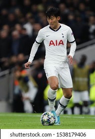 Son Heung-Min Of Tottenham Hotspur - Tottenham Hotspur V Bayern Munich, UEFA Champions League - Group B, Tottenham Hotspur Stadium, London, UK - 1st October 2019
