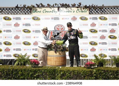 Sonoma, CA - Jun 22, 2014:  Carl Edwards (99) Wins The 