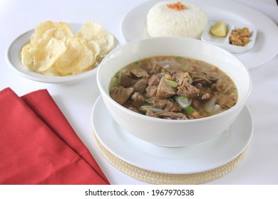 Sop Daging Beef Soup Clear