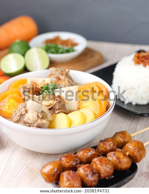 Sop Iga Sapi Beef Ribs Soup Stock Photo 2038194731 | Shutterstock