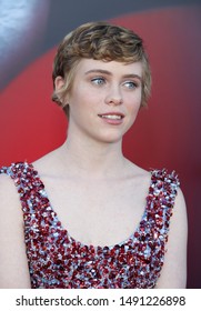 Sophia Lillis At The Los Angeles Premiere Of 'It Chapter Two' Held At The Regency Village Theatre In Westwood, USA On August 26, 2019.