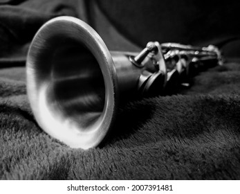 Soprano Sax Black And White