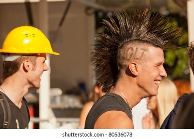 SOPRON, HUNGARY - JUL 2: Face, Hair And Head On The Volt Festival, On Jul 2, 2011 In Sopron, Hungary.