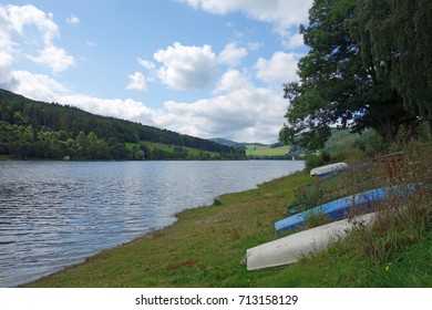 Sorpe Water Reservoir Sauerland Germany Stock Photo 713158129 ...