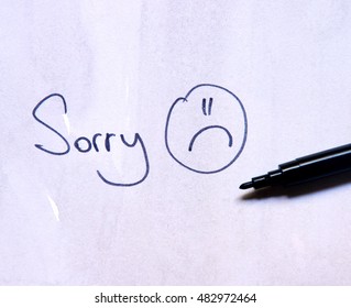 Sorry Note