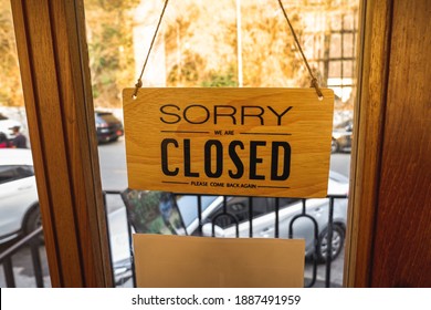 Sorry We Are Closed Please Come Back Agin