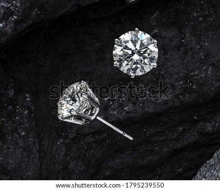 Sort diamond earring set for women