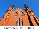 Sosnowiec, city in Upper Silesia (Gorny Slask) region of Poland. Saint Thomas church.