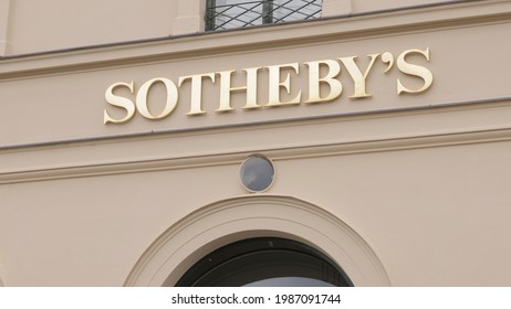 Sothebys Auction House - CITY OF MUNICH, GERMANY - JUNE 03, 2021