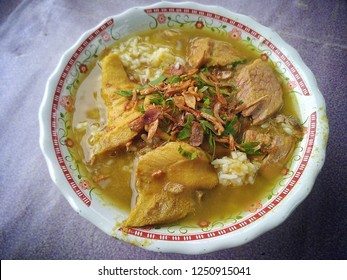 Soto Daging Cak Mat Surabaya Indonesia Stock Photo (Edit Now) 1250915041