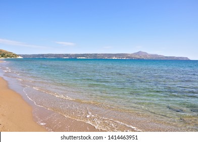 Souda Bay Beach Crete Greece