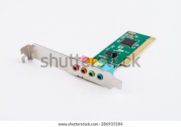 Sound Card Computer Stock Photo 286933184 | Shutterstock