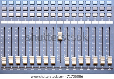sound control panel