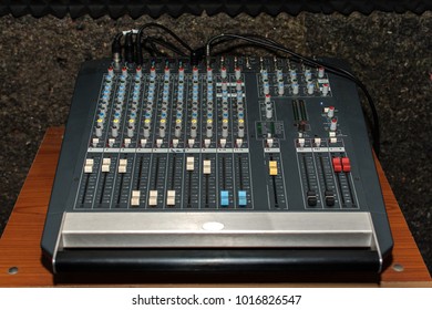 Sound Mixer Control Panel 
