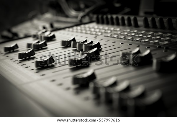 Sound mixing
board