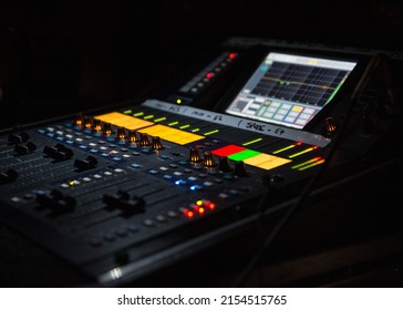 The Sound Mixing Desk Used At Dr  Hook's Performance At Aylesbury Waterside Theatre