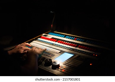 The Sound Mixing Desk Used At Dr  Hook's Performance At Aylesbury Waterside Theatre