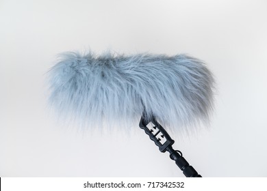  Sound Recorder Microphone, Boom Mic On White Background