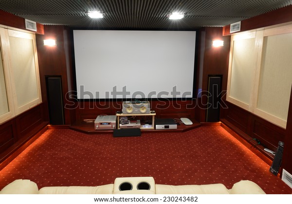 Soundproof Home Theater Home Cellar Stock Photo Edit Now