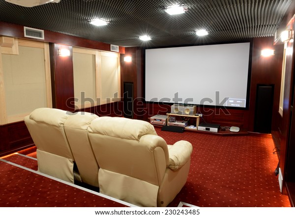 Soundproof Home Theater Home Cellar Stock Photo Edit Now