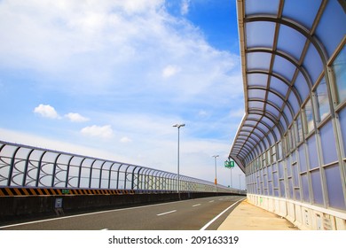 Soundproof Wall Of Highway