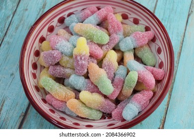 Sour Candy On A Bowl