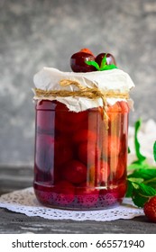 
Sour Cherry Compote